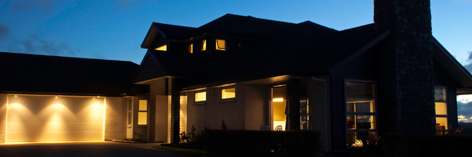 Prevent burglary, use lighting with timers!