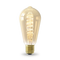 Calex Spiral Filament LED Bulb - E27 - ST64 - Gold