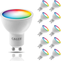10x Calex Smart LED Bulb - GU10 - RGB + CCT