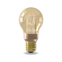 Calex Ampoule LED Série Crown - E27 - A60 - Doré