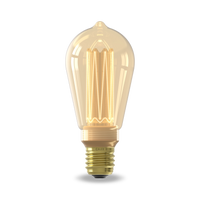Calex Ampoule LED Série Crown - E27 - ST64 - Doré