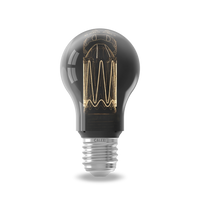 Calex Ampoule LED Série Crown - Titane - A60 - E27