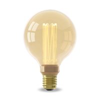 Calex Ampoule LED Série Crown - E27 - G95 - Doré