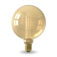 Calex Ampoule LED Série Crown - E27 - G125 - Doré