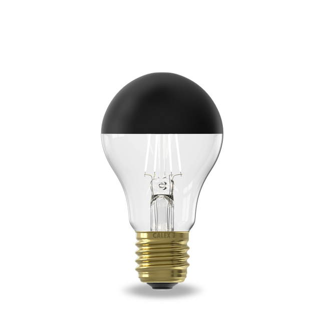 Calex Top Mirror LED Bulb - E27 - A60 - Black