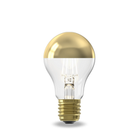 Calex Kopfspiegel-LED-Lampe - E27 - A60 - Gold