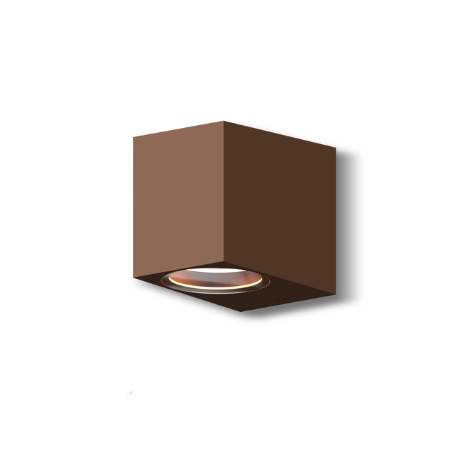 Calex Sanremo Wall Light Downlight - GU10 - Rust