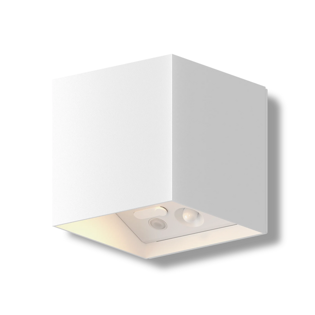 Calex Volterra Rechargeable Wall Light - Up & Down - White
