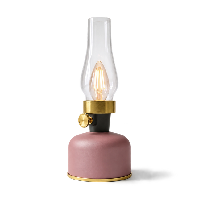 Calex Lavinio Rechargeable Table Light - Earth Rose