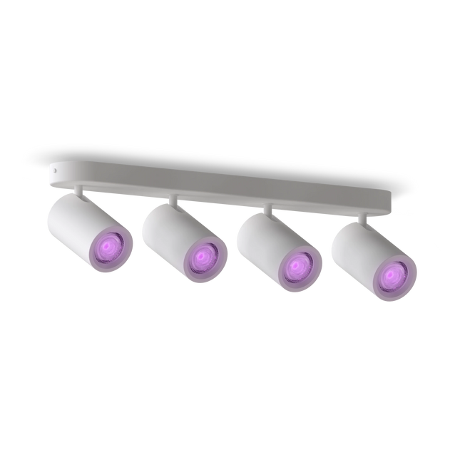 Calex Smart Oval Spot - 4 Light Spots - White