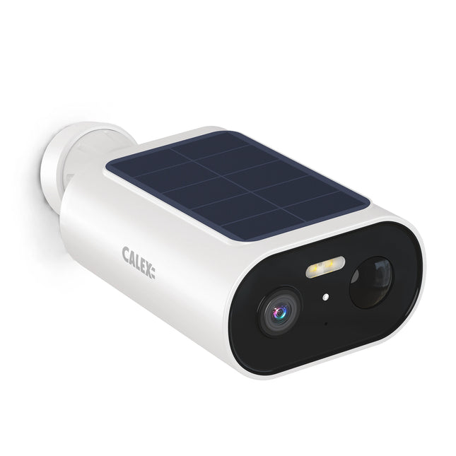 Calex Smart Outdoor Camera – Solar – 3MP – White