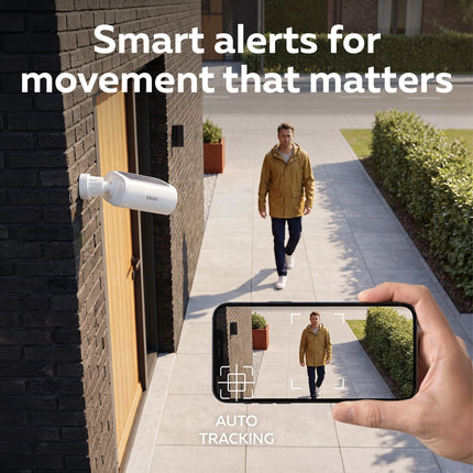 Calex Smart Außenkamera - Solar - 3MP - Weiß