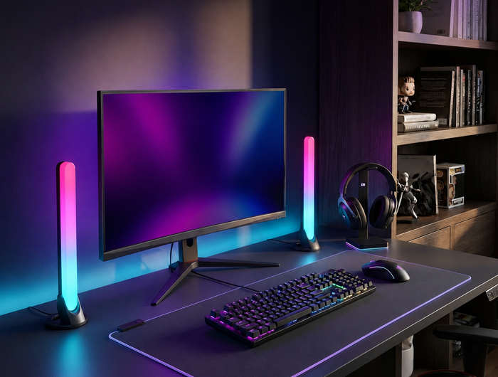 <h4><span style="text-decoration:underline">Smart gaming</span></h4><h1>Upgrade je setup met Calex Smart Gaming</h1>