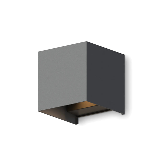 Calex Bari LED Wall Light - Up & Down - Anthracite