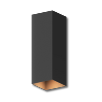 Calex Applique Murale LED Milan - Up & Down - Noir