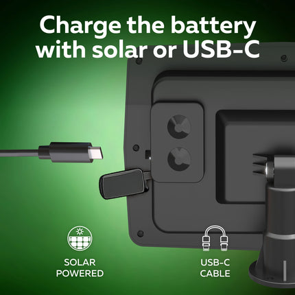 Calex Aosta Solar Spotlight – 3-Pack – Zwart