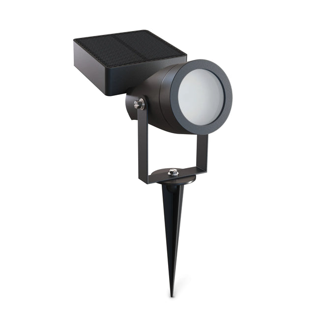 Calex Cesena Solar Spotlight – Black