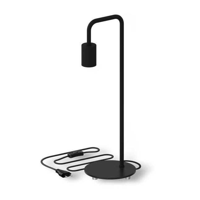 Calex U-Line Table Lamp - E27 - Black