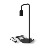Calex U-Line Tischleuchte - E27 - Schwarz