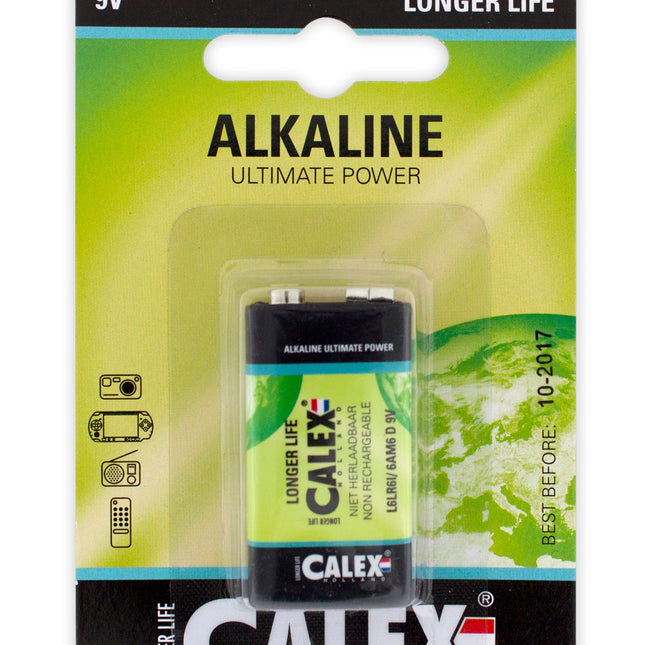 Calex Alkaline Cell - 6LR22 - 9V