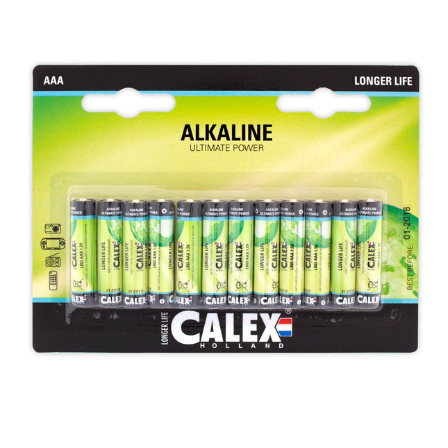 Calex Alkaline Penlite - LR03 - AAA - 12-Pack