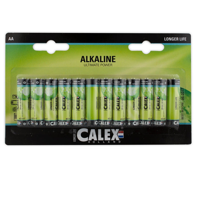 Calex Alkaline Penlite - LR6 - AA - 12-Pack