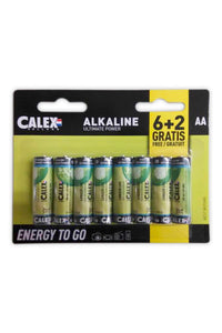 Calex Alkaline Penlite - LR6 - AA - 8-Pack