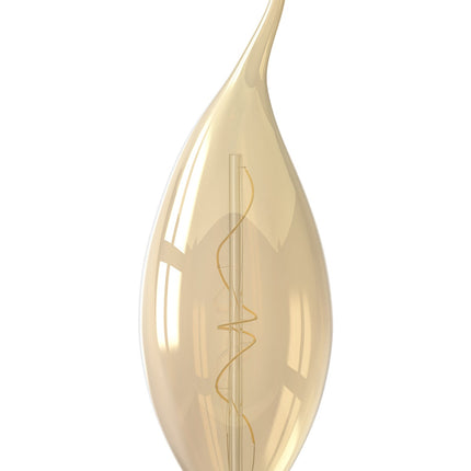 Calex Altea LED Lamp - E27 - Gold - 6W - Dimmable