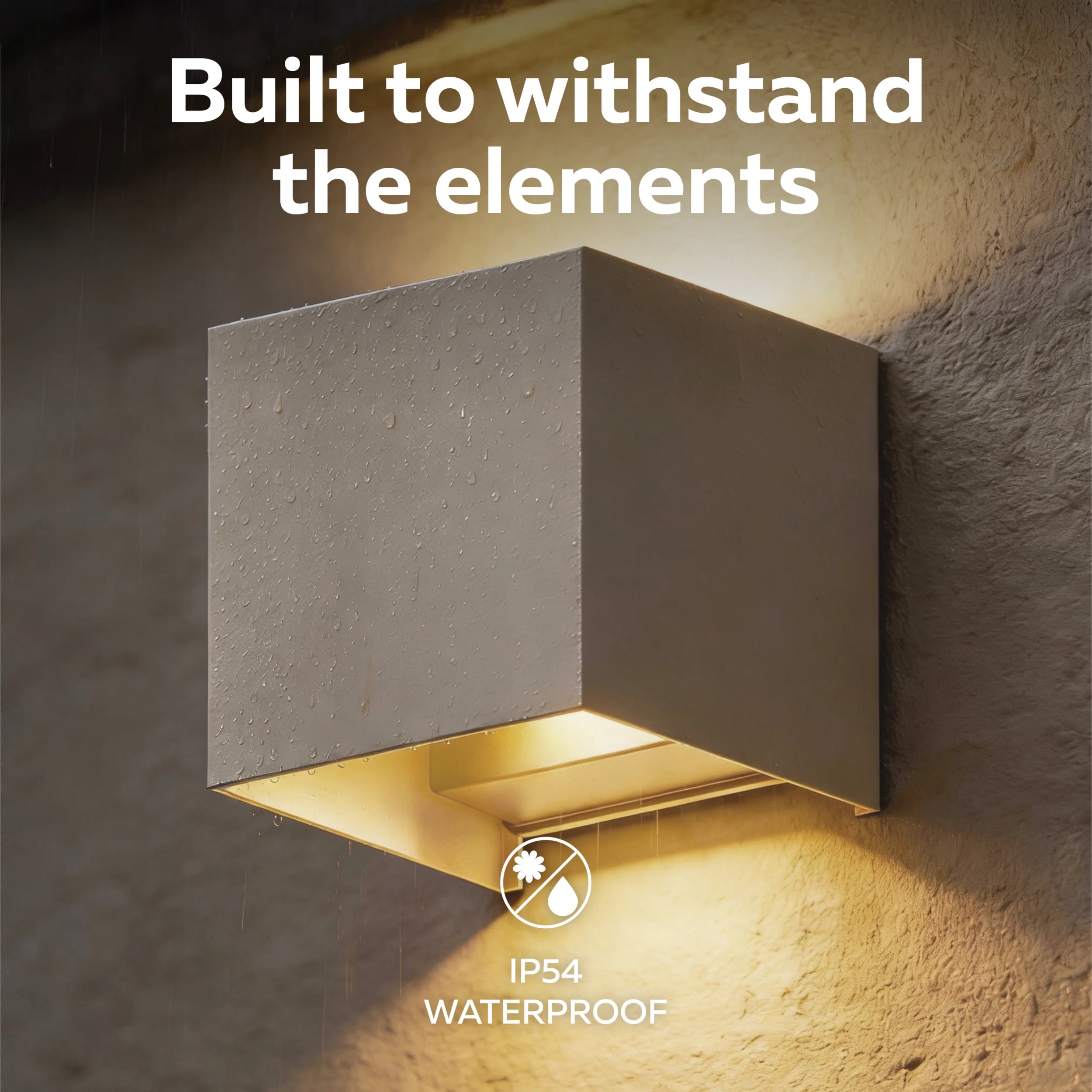 Calex Modena Wandlamp, Downlight, Buiten & Binnen, Geïntegreerd LED Calex Modena Wandlamp, Downlight, Buiten & Binnen, Geïntegreerd LED