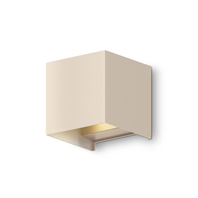 Calex Bari LED Wall Light – Up & Down – Sand