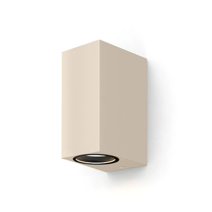 Calex Bergamo Wall Light - Up & Down - 2x GU10 - Sand