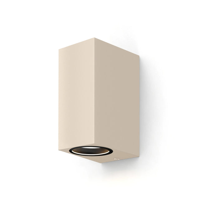 Calex Bergamo Wall Light - Up & Down - 2x GU10 - Sand
