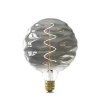 Calex Bilbao Ampoule - E27 - Filament - Titane