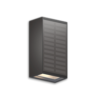Calex Applique Murale Solaire Birindisi – Noir