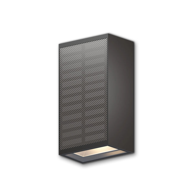Calex Birindisi Solar Wall Light – Black