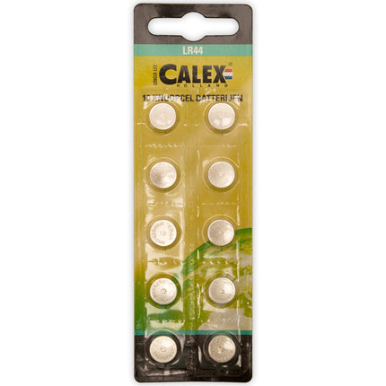 Calex Button Cell - LR44 - 10-Pack