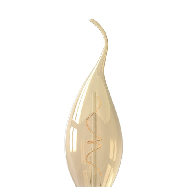 Calex Calpe LED Lamp - E27 - Gold - 4W - Dimmable