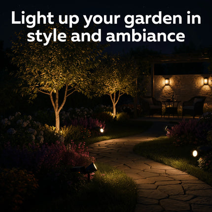 Calex Cesena Solar Spotlight – Black
