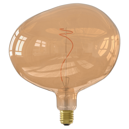 Calex - Cobble - Flex filament - E27 - Gold