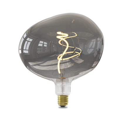 Calex - Cobble - Flex filament - E27 - Titanium