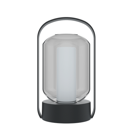 Calex - Como - Table Lantern - Flame - Black