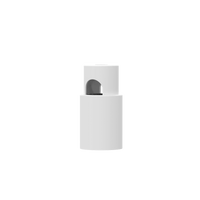 Calex Creations Aluminium Cable holders - White - set 5