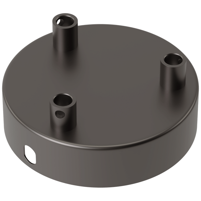 Calex Creations Ceiling plate - Black - 3 holes