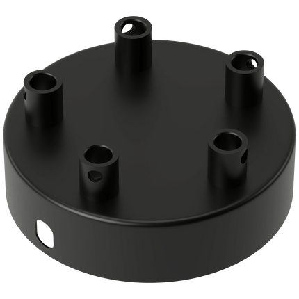 Calex Creations Ceiling plate - Black - 5 holes