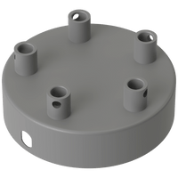 Calex Creations Ceiling plate - Concrete - 5 holes