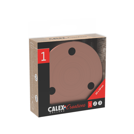 Calex Creations Ceiling plate - Copper - 3 holes