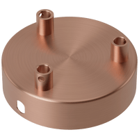 Calex Creations Ceiling plate - Copper - 3 holes
