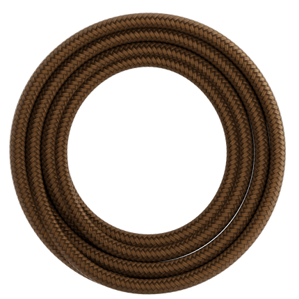 Calex Creations Fabric cable - Brown - 1.5meter