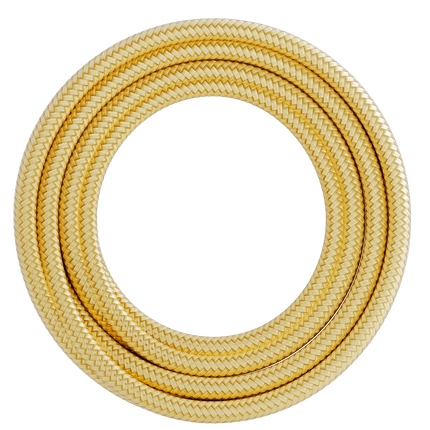 Calex Creations Fabric cable - Gold - 1.5meter