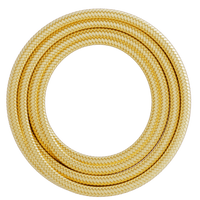 Calex Creations Fabric cable - Gold - 1.5meter